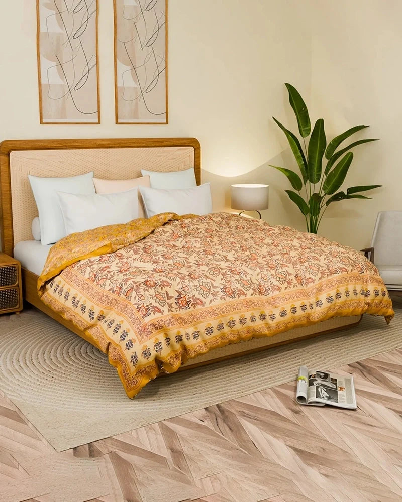 Modern Decorative Pure Cotton Comforter for Aesthetic Bedroom Bedding