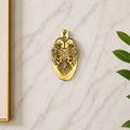 Brass Gandaberunda / Two Headed Bird Wall Hanging Idol (3.8 Inch) Vedansh Craft