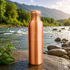 Copper Water Bottle (10.5 Inch) Vedansh Craft