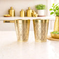 Brass Handcrafted Glass Pair Vedansh Craft
