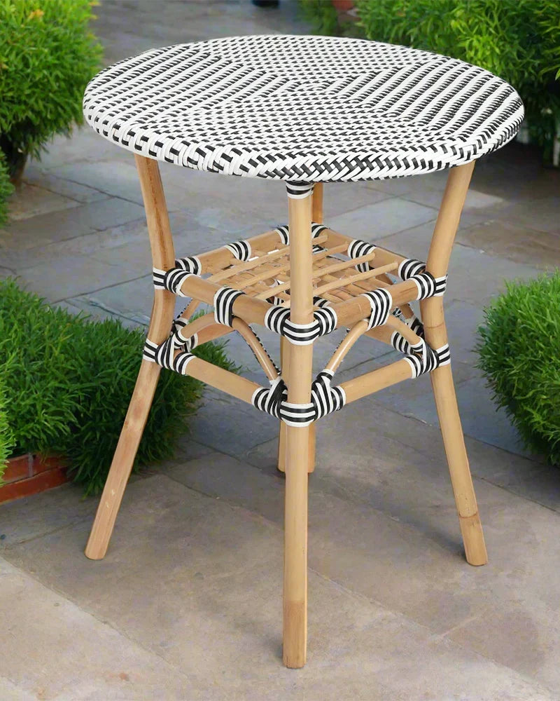 Handcrafted Boho Rattan Tables for Modern Home Interiors