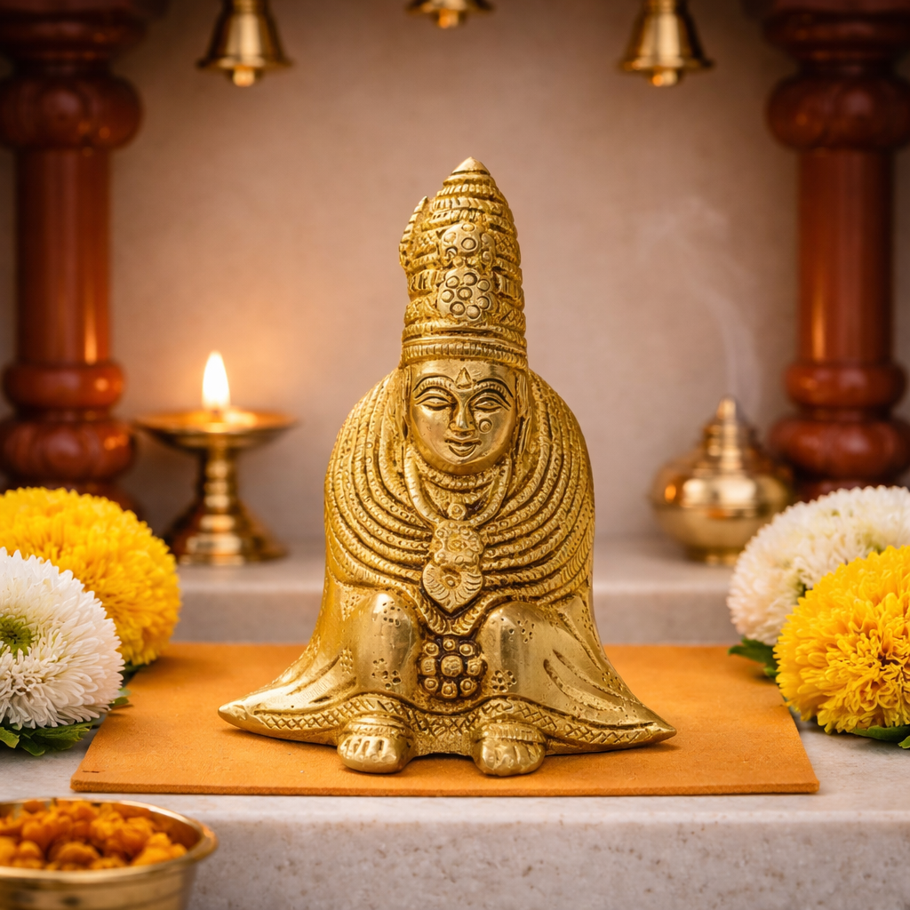 Brass Tulja Bhavani Idol Vedansh Craft