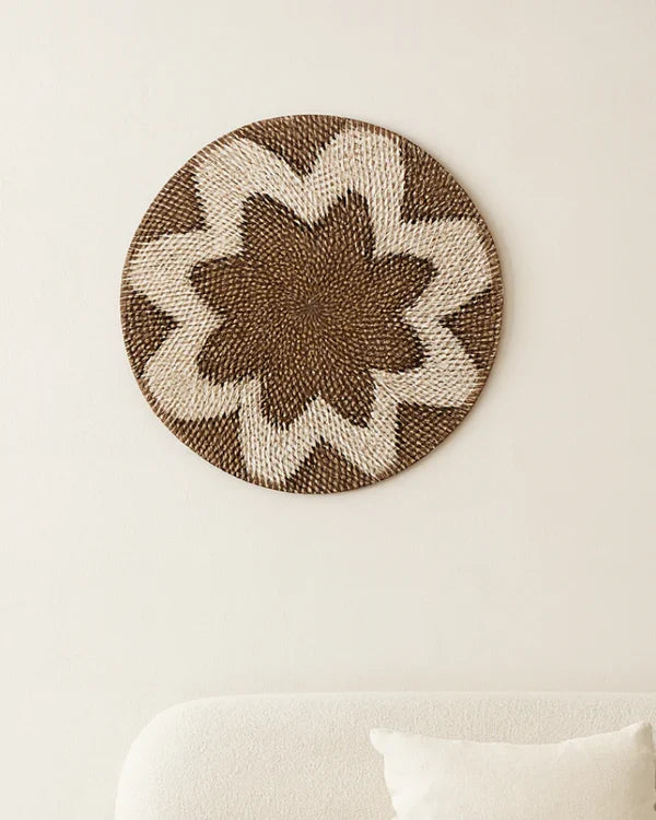Modern Rattan Wall Panel for Minimalist Interiors