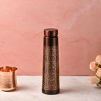 Copper Premium Pen Sparkle Bottle (10.5 Inch) Vedansh Craft