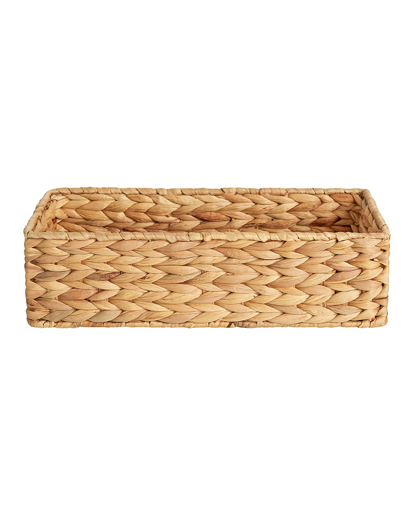 Water Hyacinth Basket Wardrobe Organizer and Storage Basket