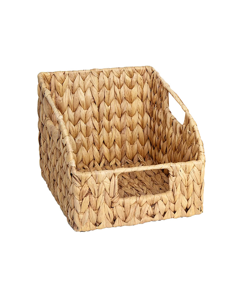 Multi-Purpose Water Hyacinth Basket for Kitchen, Clothes, and Home Organization