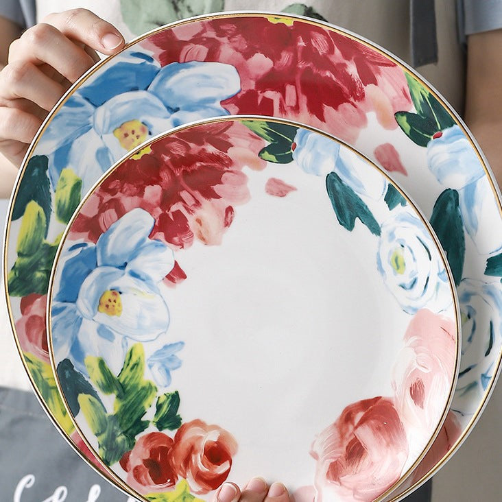 Floral Dinner Plate Nestasia