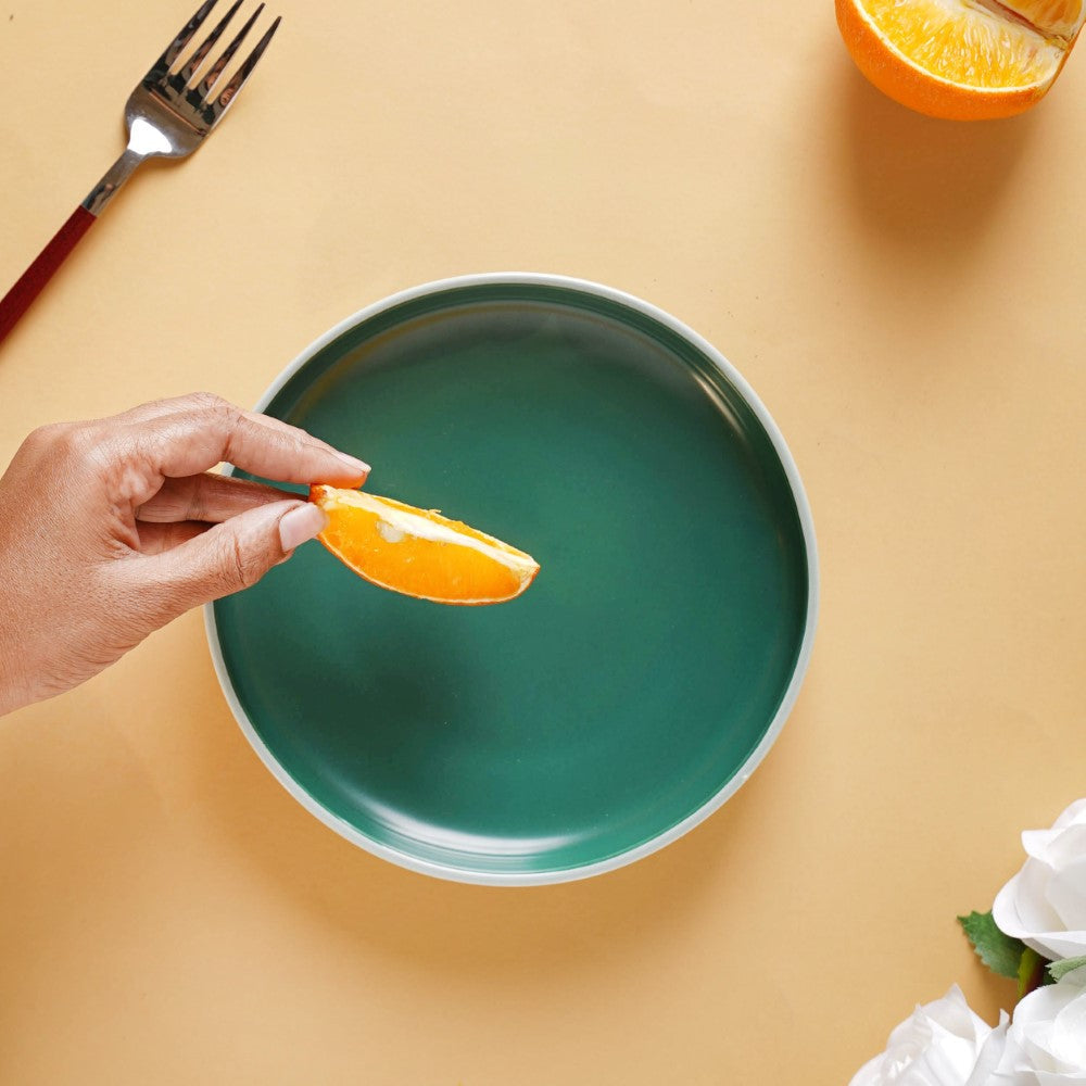 Zoella Snack Plate Green Nestasia