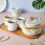 Vintage Teapot and Cup Set Nestasia
