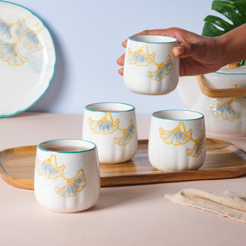 Vintage Teapot and Cup Set Nestasia