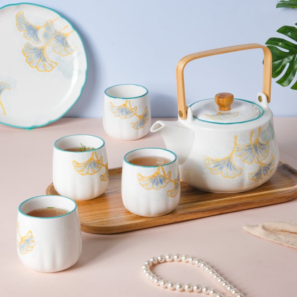 Vintage Teapot and Cup Set Nestasia
