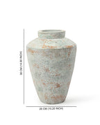 Large Rustic Terracotta Vase for Living Room Corners