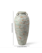 Matte Terracotta Vase for Subtle Interior Touches