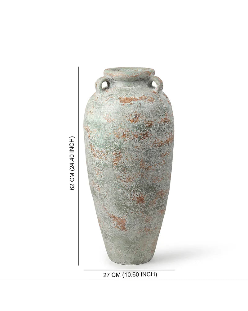 Matte Terracotta Vase for Subtle Interior Touches