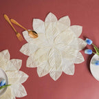 White Placemat Set of 2 Nestasia