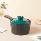 Cook and Serve Ceramic Cookware with Lid and Handle Nestasia
