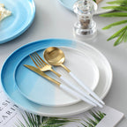 Ombre Snack Plate Blue Nestasia
