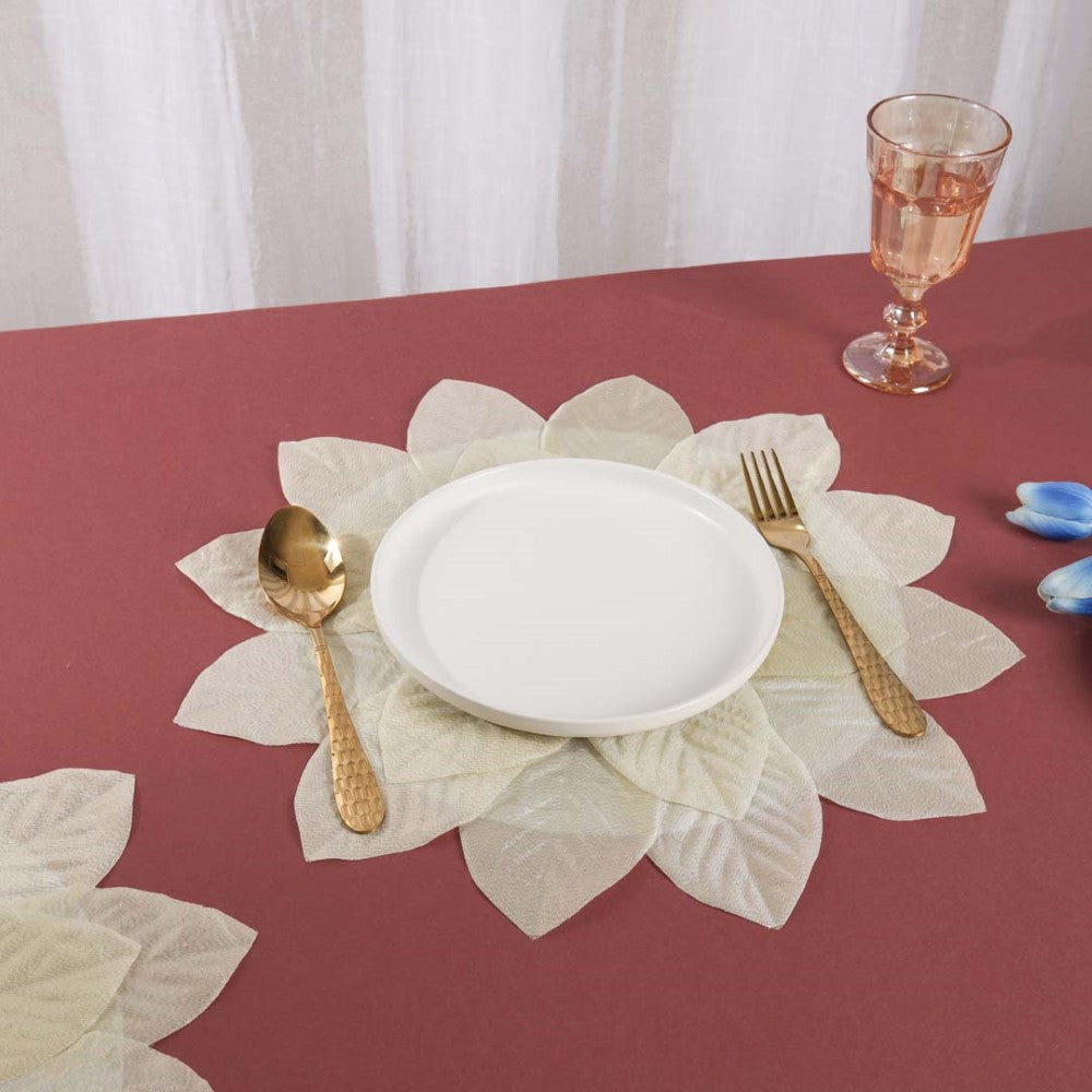 White Placemat Set of 2 Nestasia