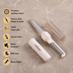2 In 1 Knife And Peeler Nestasia