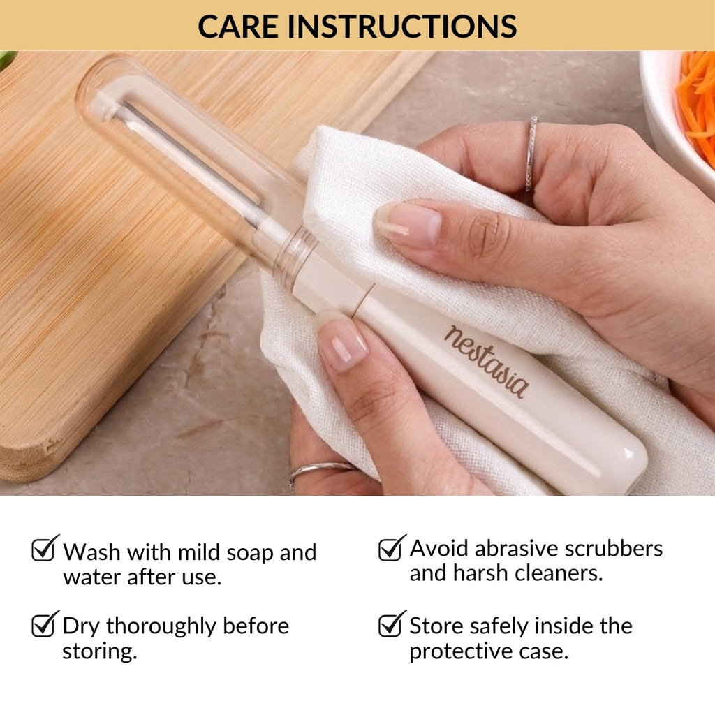 2 In 1 Knife And Peeler Nestasia