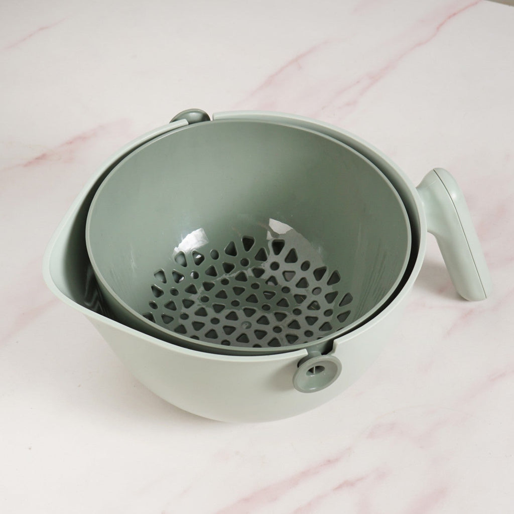 2 In 1 Kitchen Colander And Bowl 2000ml Nestasia