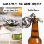 Lemon Squeezer With 2 In 1 Bottle Opener Nestasia