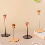 Modern Candle Holder Set of 2 Nestasia