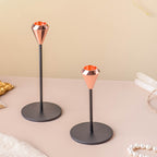 Modern Candle Holder Set of 2 Nestasia