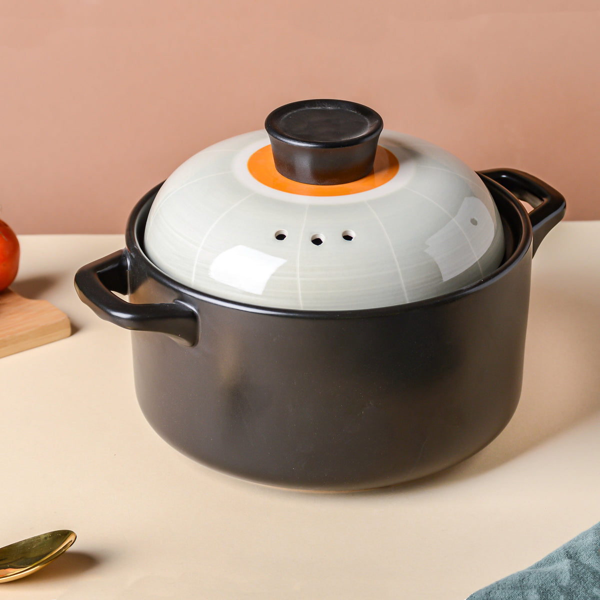 Willow Cooking Pot Ecru Nestasia