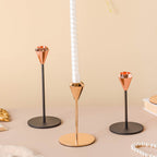 Modern Candle Holder Set of 2 Nestasia