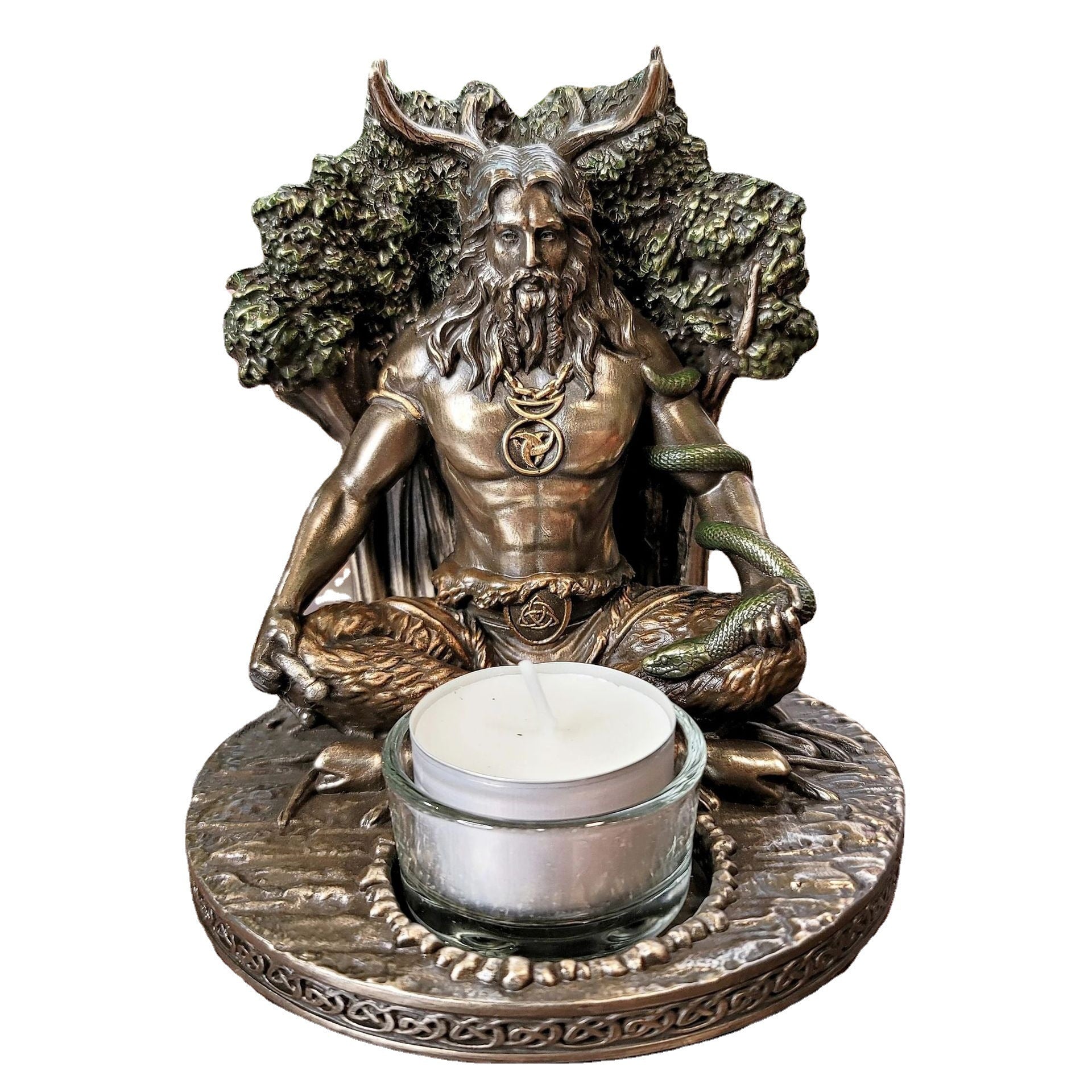 Celtic Mythological Figures Father's Day Resin Statues kafalo