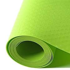 ElastPro (50 cm X 20 m) Green EVA Anti Slip Mat/Sheet for Fridge, Kitchen, Drawer, Shelf Liner,(RoundDots Texture Green) Kafalo
