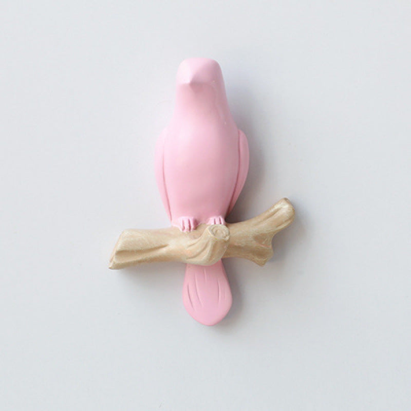 Bird Decoration Hook Entrance Wall No-trace Key Hook No-drill Wall Decor Wall-mounted Coat Hook