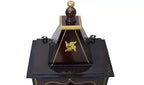 Wooden Temple for Home Shop Office | Art and Craft | Puja Mandir | Wall Hanging and Table Top | Brown | 23L x 16W x 54H Centimeters