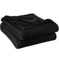 PURE HOME THREADS Black Wool Blanket for Donation | Warm Winter Single Bed Blanket | Soft & Comfortable Blanket for Home, Travel, Gift Giving, Puja, Daan & Charity Use Kafalo