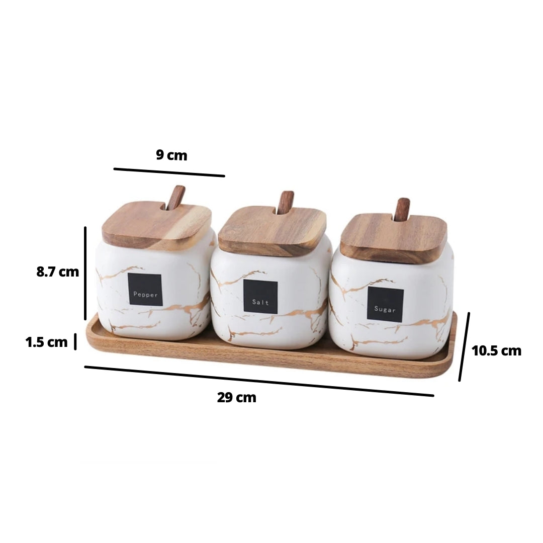 CARA spice Jars Set Nestasia