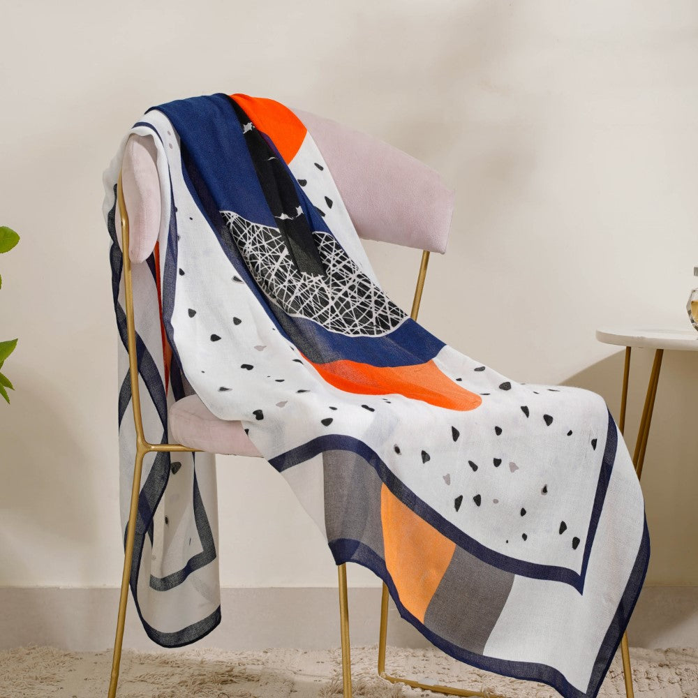 Colour Medley Silk Scarf Nestasia