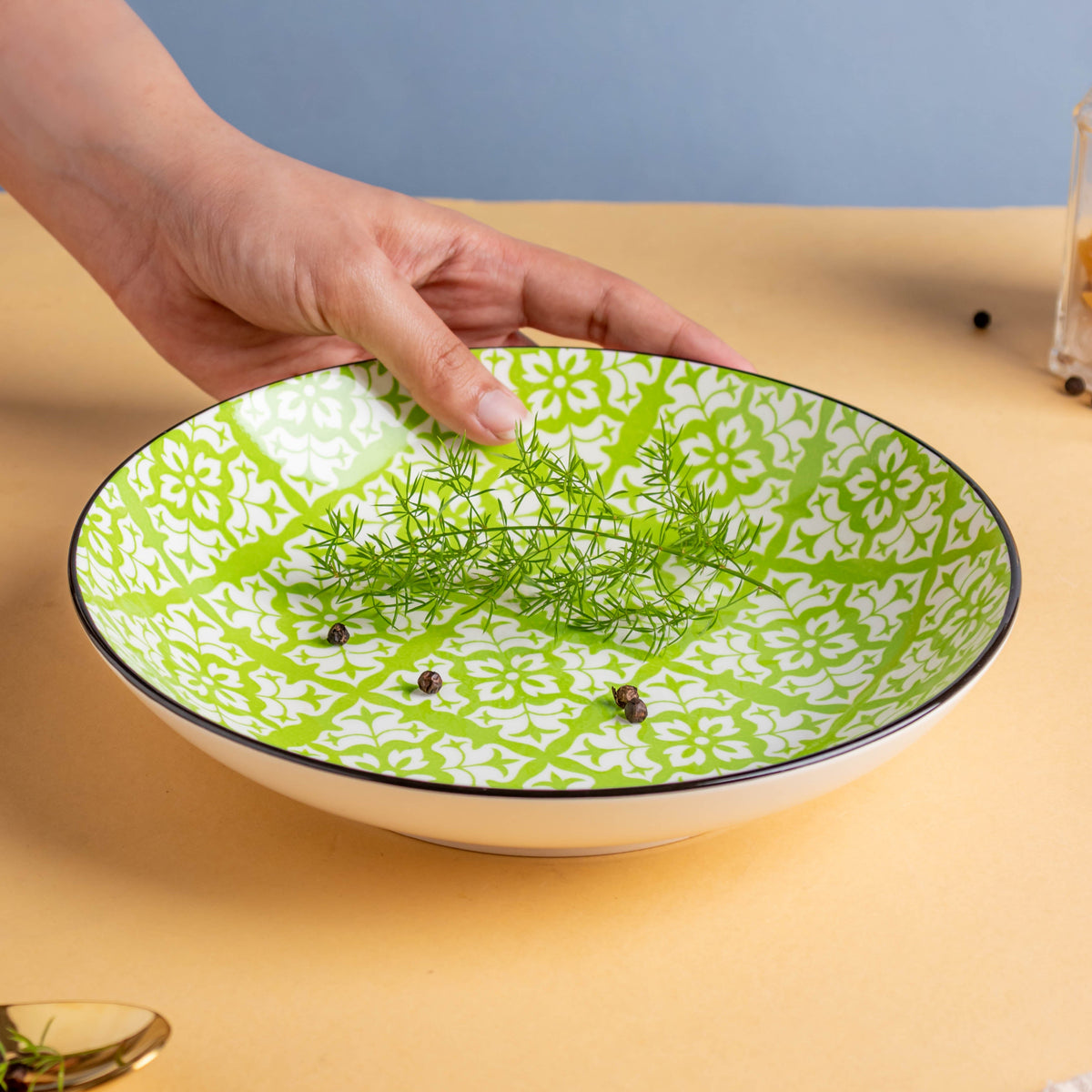 Mandala Deep Plate Nestasia