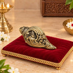 Brass Lightweight Vishwaroopam Vishnu Conch Vedansh Craft