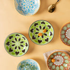 Mandala Dessert Plate Set of 2 Nestasia