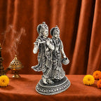 Brass Lightweight Standing Radha Krishna Idol Vedansh Craft