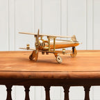 Brass Aeroplane Miniature (3 Inch) Vedansh Craft