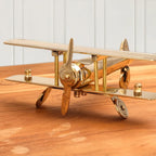 Brass Aeroplane Miniature (3 Inch) Vedansh Craft
