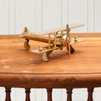 Brass Aeroplane Miniature (3 Inch) Vedansh Craft