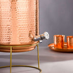 Copper Water Dispenser With Stand Vedansh Craft