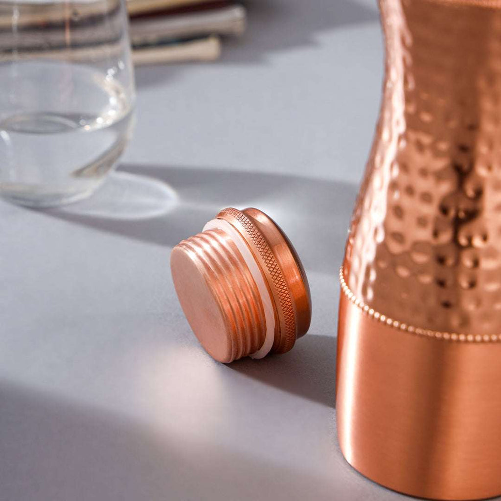 Copper Water Bottle (10.5 Inch) Vedansh Craft