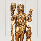 Brass Kal Bhairav Idol (5 Inch) Vedansh Craft