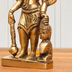 Brass Kal Bhairav Idol (5 Inch) Vedansh Craft