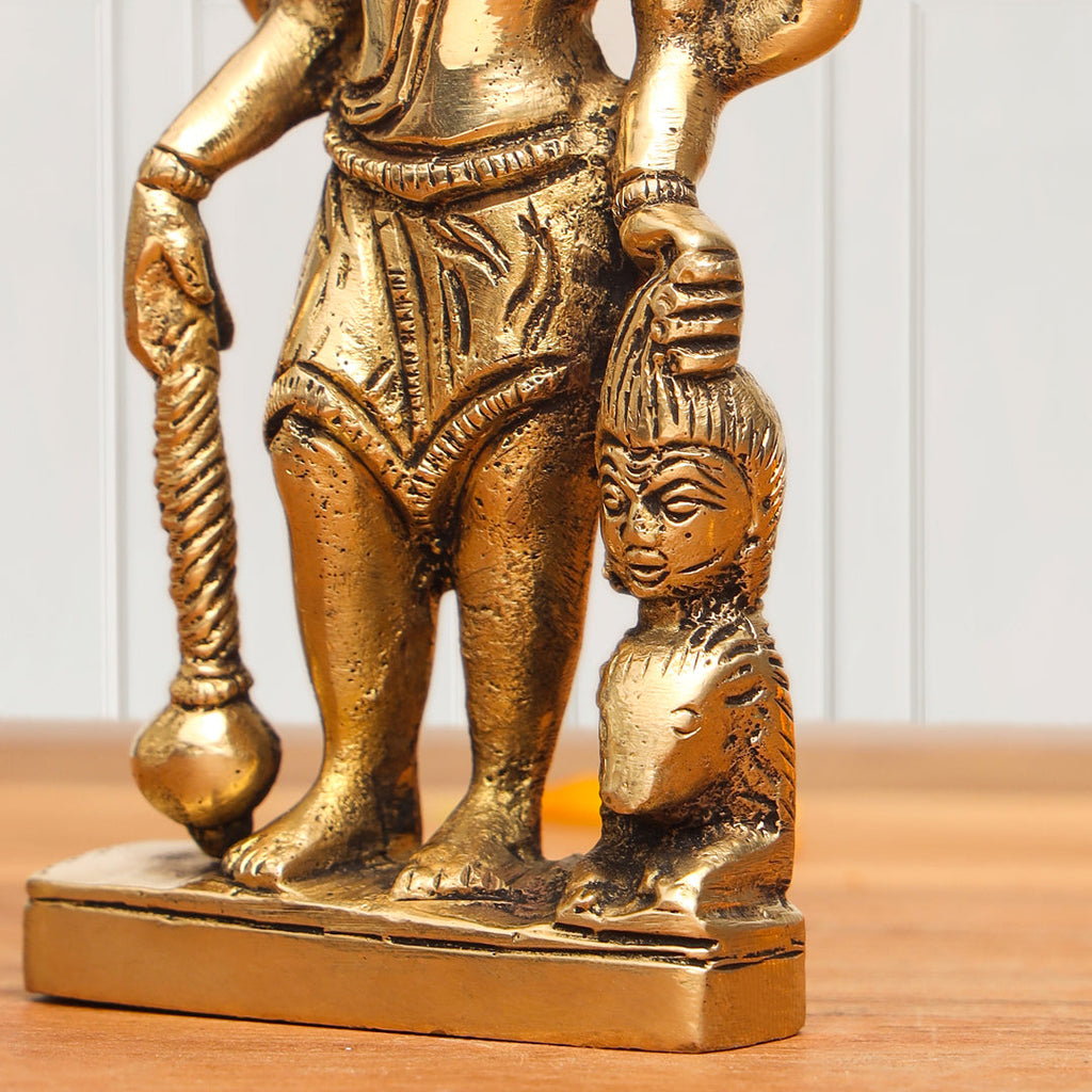 Brass Kal Bhairav Idol (5 Inch) Vedansh Craft