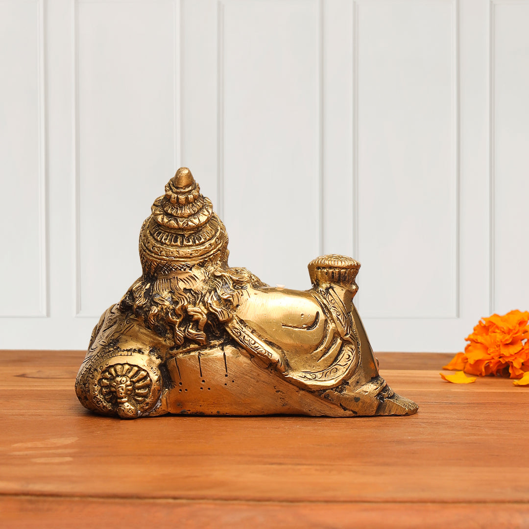 Brass Kuber Maharaj Idol (4 Inch) Vedansh Craft